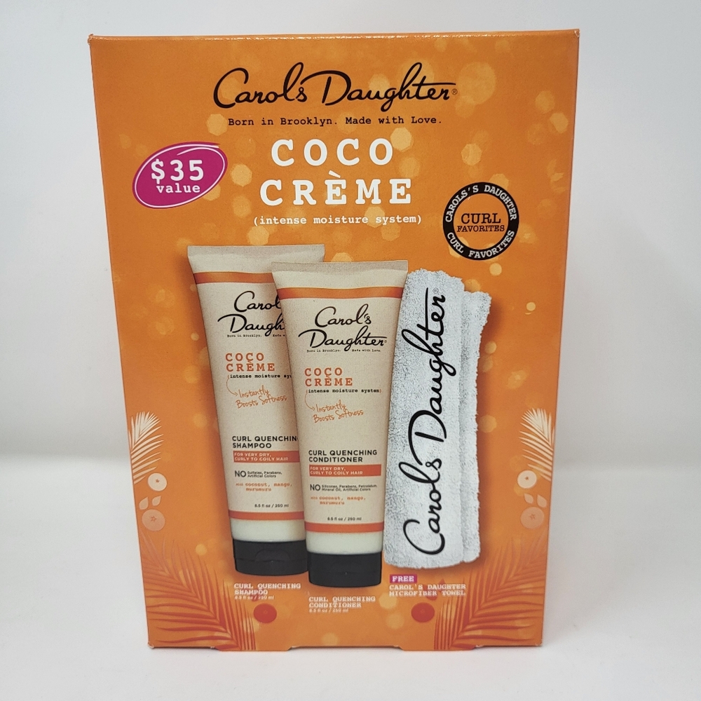 Carol's Daughter Coco‎ Creme Intense Moisture Curl Quenching Shampoo Conditioner